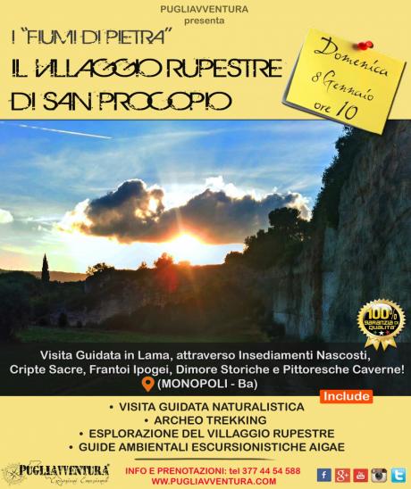 I “FIUMI DI PIETRA” – Alla scoperta del Villaggio Rupestre di San Procopio