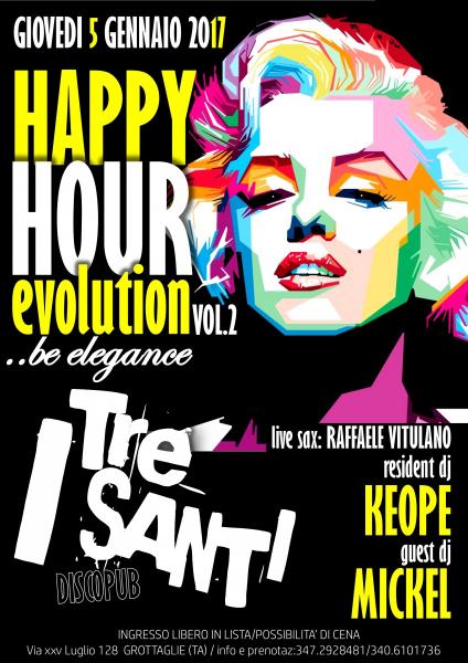 HAPPY HOUR EVOLUTION...be elegance VOL.2