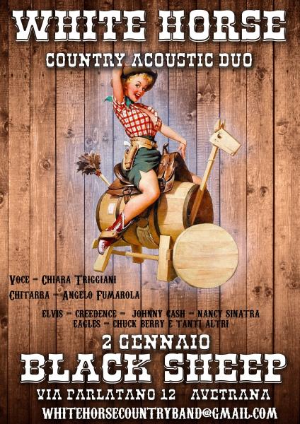 White Horse Country duo live al Black Sheep