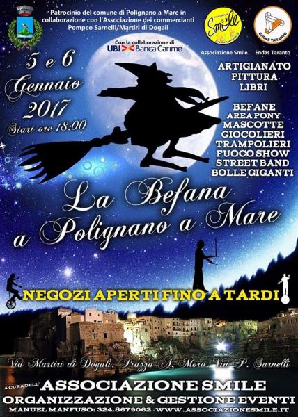 La Befana a Polignano a Mare