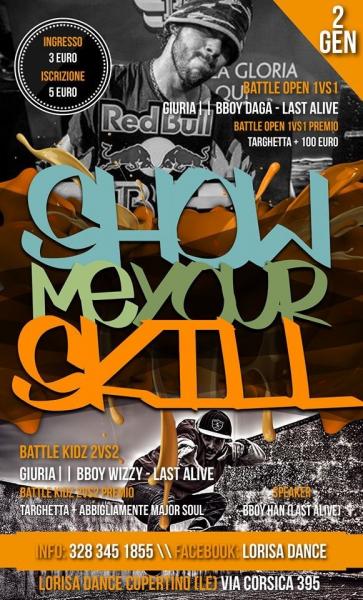 “Show Me Your Skill”: la Lorisa Dance ospita le battaglie hip-hop tra i b-boy del Salento