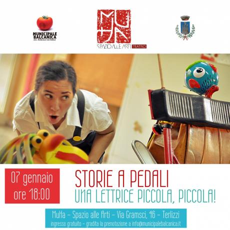 "Una lettrice piccola, piccola!" Teatro per bambini