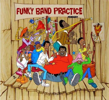 LIVE funky band practise + dj set raggae