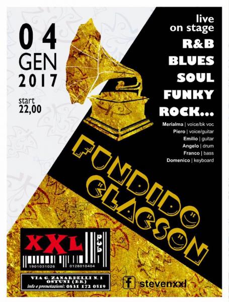 Fundido Clacson at XXL Music Pub // 04 Gennaio 2017
