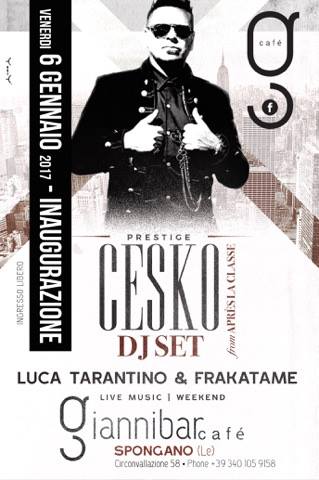 DJ set con Cesko degli Après la Classe