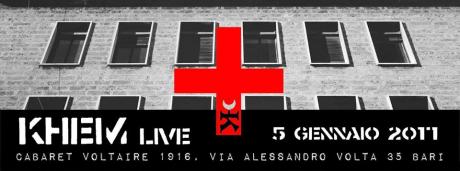 KHEM live at Cabaret Voltaire 1916
