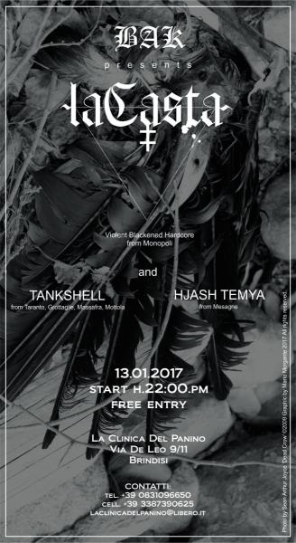 LIVE - LaCasta + Tankshell + Hjash Temya
