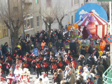 Incontro con i gruppi mascherati del Carnevale di Castellaneta il 18 gennaio 2017