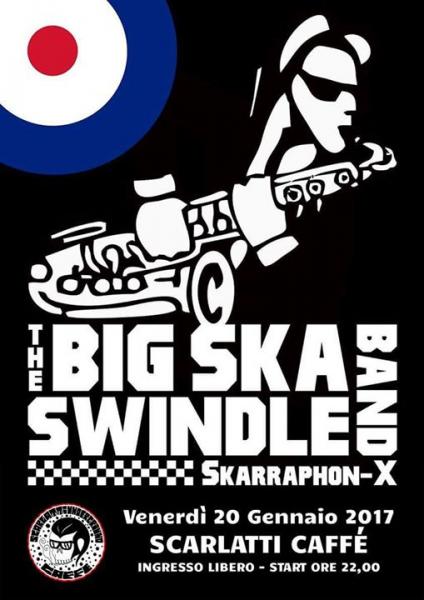 The Big Ska Swindle Band - live at Scarlatti Caffè