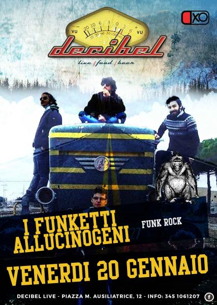 Funketti Allucinogeni live Decibel-Manduria [funk/rock/ska]
