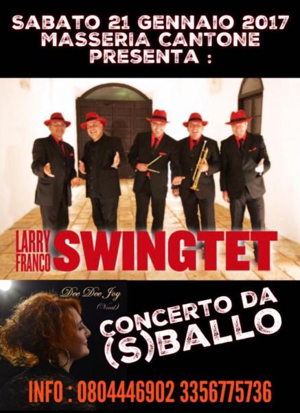Serata swing con Larry Franco swingtet