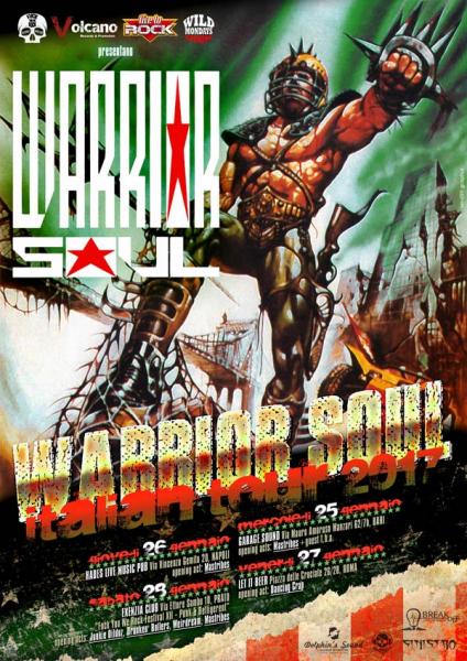 WARRIOR SOUL (USA) live at Garage Sound!!