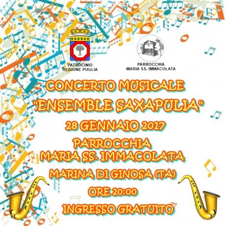 Concerto Musicale "Ensemble Saxapulia"