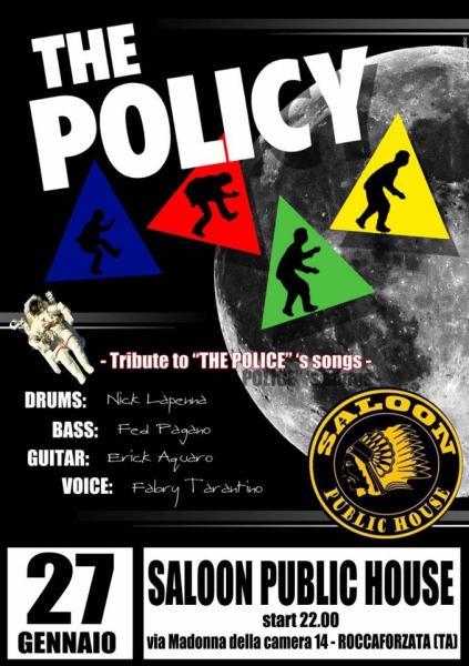 Live at Saloon public house - Tribute to the "Police's" songs