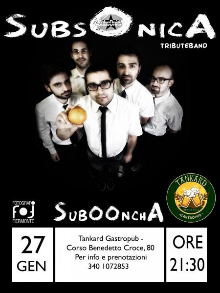 Subooncha Subsonica Tribute Band