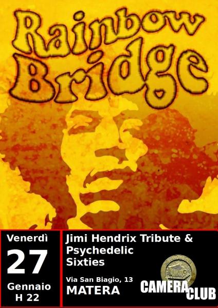 Rainbow Bridge in concerto - Jimi Hendrix Tribute & Psychedelic Sixties