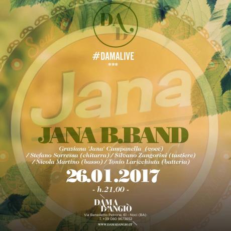 JANA B. BAND live at Dama D'Angiò