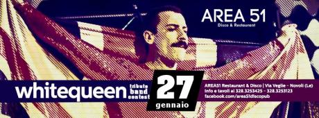Venerdì live sul palco dell'Area 51: torna Piero Venery con i White Queen per un omaggio senza tempo a Freddie Mercury