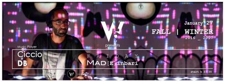 W5? feat. Ciccio DB presents Friday MAD[E]in Bari | Jan 27th
