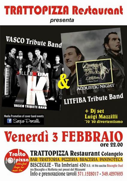 Killerkom Tribute Vasco Rossi & Nemici di Tex Live!