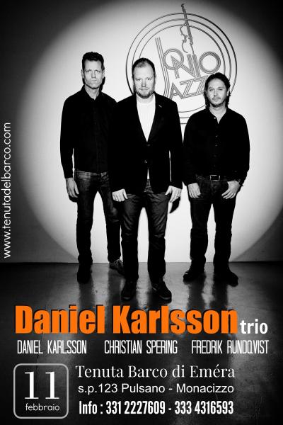 Daniel Karlsson trio ... in concert