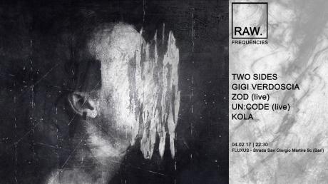 RAW Frequency // Rassegna Techno for mind // al Fluxus