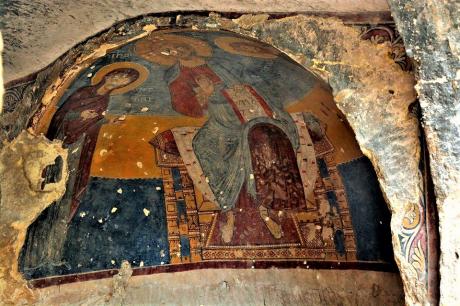 Massafra sotteranea, Cristi, Madonne e Santi nelle cripte rupestri