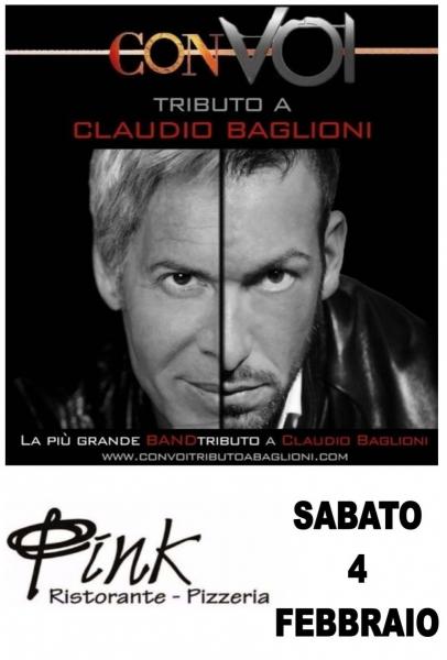 CON VOI - Tribute Band di Claudio Baglioni il 4 marzo al Pink