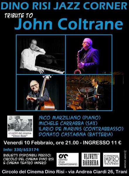 Dino Risi Jazz Corner - Tribute to John Coltrane