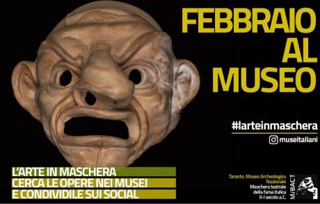 #LarteInMaschera #febbraioalmuseo