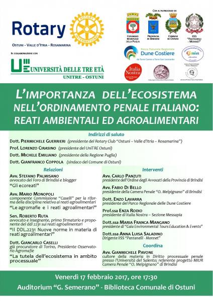 L’importanza dell'ecosistema nell'ordinamento penale italiano