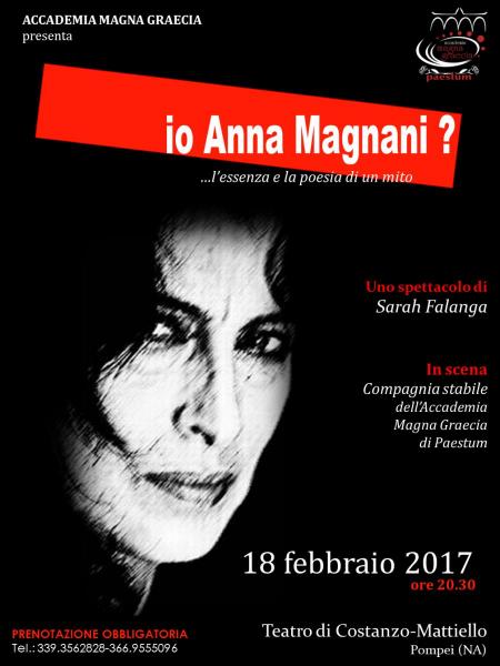 Spettacolo teatrale "io Anna Magnani?"