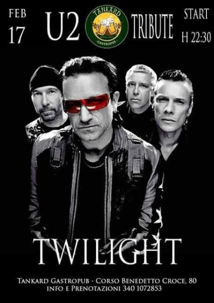 TWILIGHT-U2   TributeBand at Tankard Pub