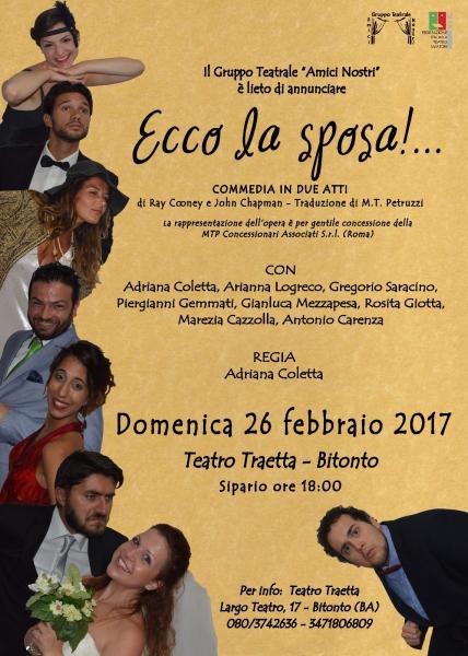 Rassegna Comedy by FITA  " ECCO LA SPOSA"