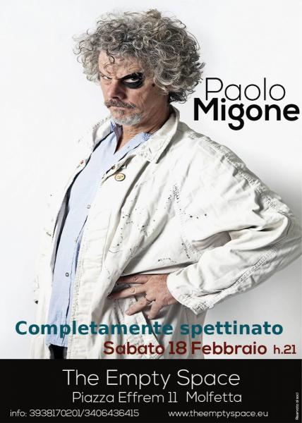 Empty Space Comedy: Paolo Migone "Completamente spettinato"