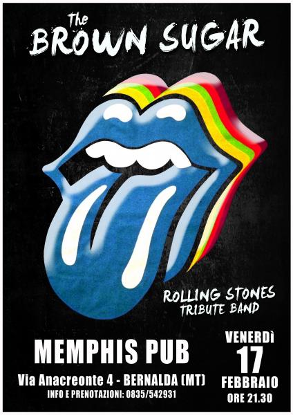 Rolling Stones Tribute Band al Memphis Pub