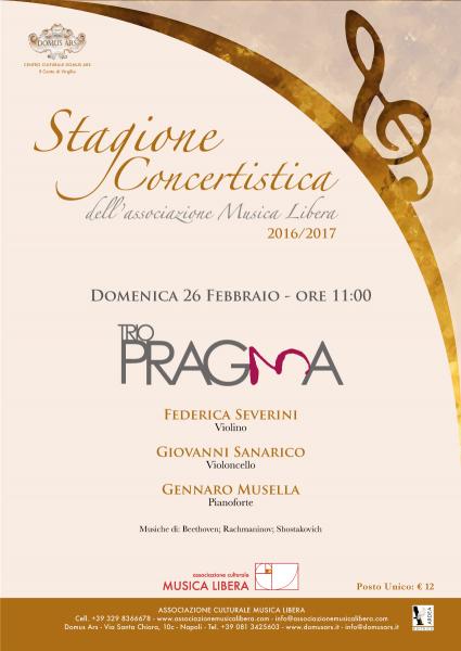 TRIO PRAGMA in concerto