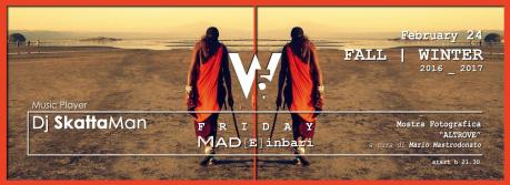 W5? feat. SkattaMan presents "Altrove" at MAD[E]in Bari | Feb 24th