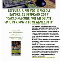 Letture e Piccoli Sapori: Carlo Falcone "Voi mi odiate ed io per dispetto vi amo tutti"