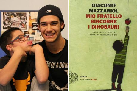 Giacomo  Mazzariol presenta “Mio fratello rincorre i dinosauri”