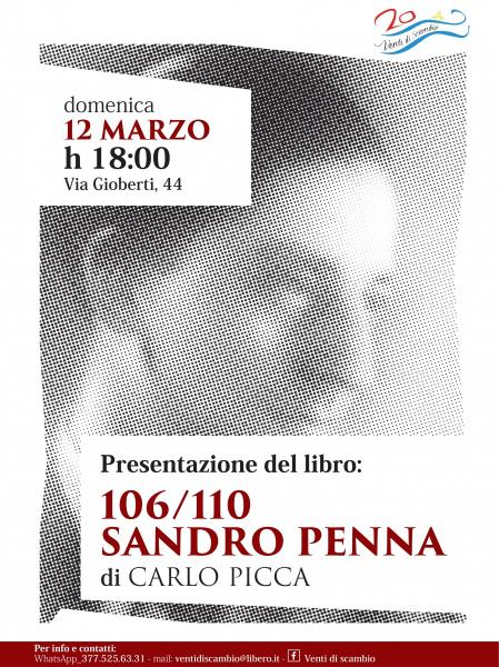 106/110 Sandro Penna - Incontro con l'autore Carlo Picca