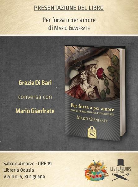 Presentazione -Per forza o per amore- di Mario Gianfrate