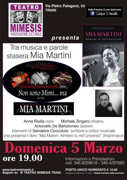 Tra Musica E Parole Stasera Mia Martini