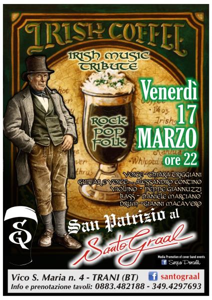 Irish Coffee Irish Music Tribute San Patrizio