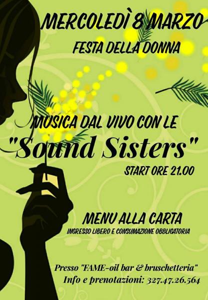 Festa della donna con le "Sound Sisters"