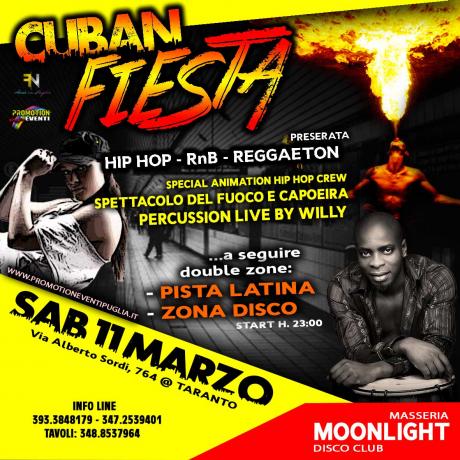MOONLIGHT DISCO @ Taranto [Cuban Fiesta] Latin & House Party