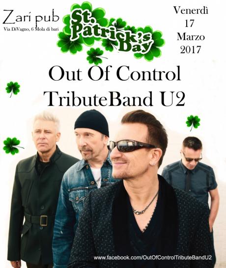 Out of Control U2 tribute live al Zarì Pub