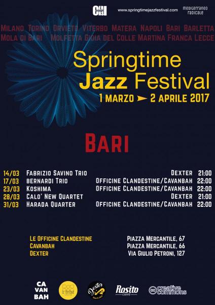 Springtime Jazz Festival - Bernardi Trio