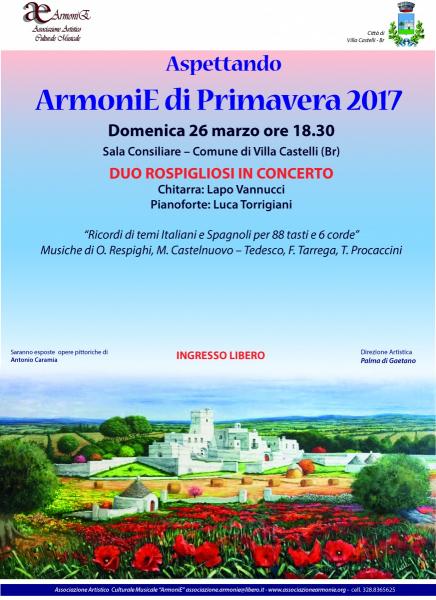 Aspettando ArmoniE di Primavera 2017