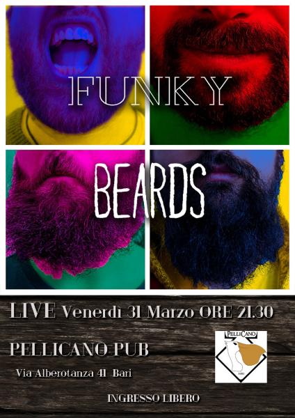 Funky Beards Live at Pellicano Pub